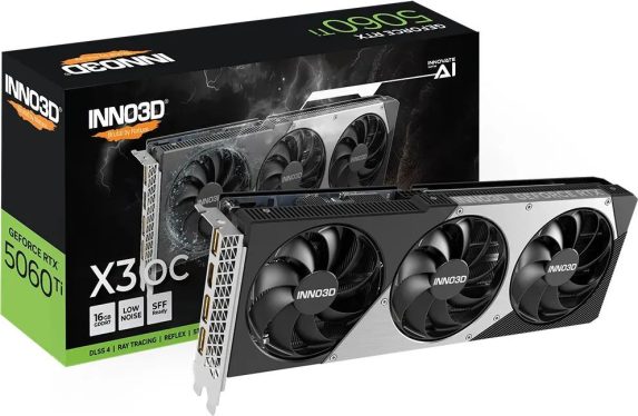 Inno3D GeForce RTX5060 Ti 16GB X3 OC