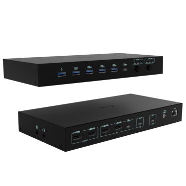 I-TEC USB-C KVM Dock PRO for Three Hosts Dual Video, with 2x Power Delivery max 92W