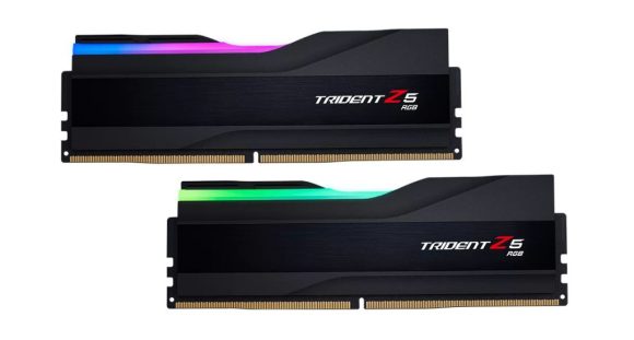 G.SKILL 128GB DDR5 5600MHz Kit(2x64GB) Trident Z5 RGB