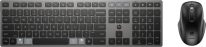   HP 720 Multi-Device Rechargeable Wireless Bluetooth Keyboard Combo HU Black