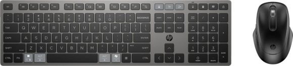 HP 720 Multi-Device Rechargeable Wireless Bluetooth Keyboard Combo HU Black HP 720 Multi-Device Rechargeable Wireless Bluetooth Keyboard Combo HU Black