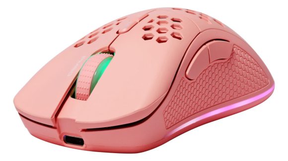 Deltaco GAM-120 PM80 Gaming Wireless Bluetooth Mouse Pink Deltaco GAM-120 PM80 Gaming Wireless Bluetooth Mouse Pink