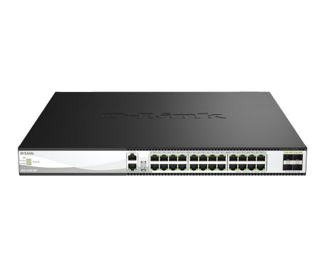 D-Link DXS-3130-28P 10G Layer 3 Stackable Managed Switches