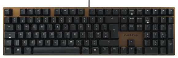 Cherry KC 200 MX Keyboard Black/Bronze UK