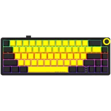 LORGAR KBP70MW Wireless Mechanical Gaming Keyboard Black/Yellow US LORGAR KBP70MW Wireless Mechanical Gaming Keyboard Black/Yellow US