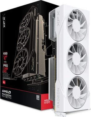 XFX RX9070 16GB DDR6 Swift Triple Fan Gaming Edition White OC