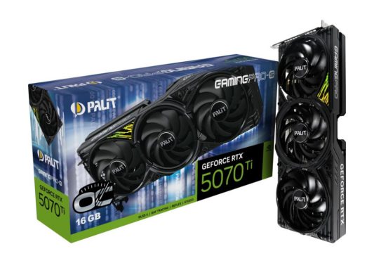 Palit GeForce RTX5070 Ti 16GB DDR7 GamingPro-S OC