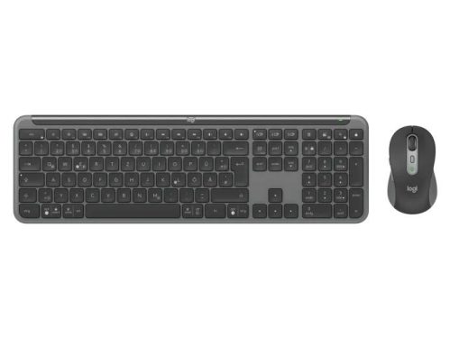 Logitech MK950 Signature Slim Wireless Bluetooth Keyboard Combo for Business Graphite DE Logitech MK950 Signature Slim Wireless Bluetooth Keyboard Combo for Business Graphite DE