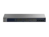  Netgear 24-Port 10-Gigabit/Multi-Gigabit Ethernet Easy Smart Managed Switch