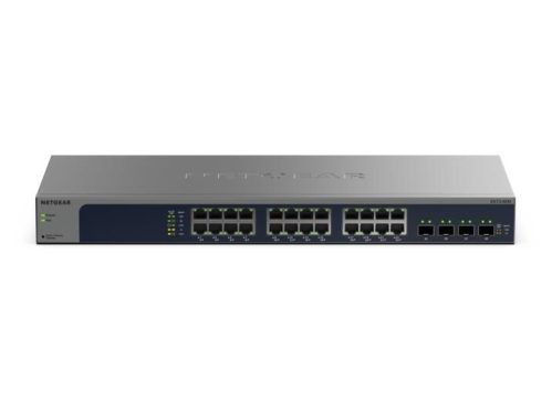 Netgear 24-Port 10-Gigabit/Multi-Gigabit Ethernet Easy Smart Managed Switch Netgear 24-Port 10-Gigabit/Multi-Gigabit Ethernet Easy Smart Managed Switch
