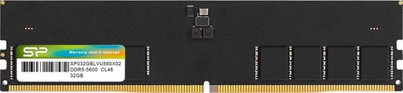 Silicon Power 32GB DDR5 5600MHz UDIMM Black