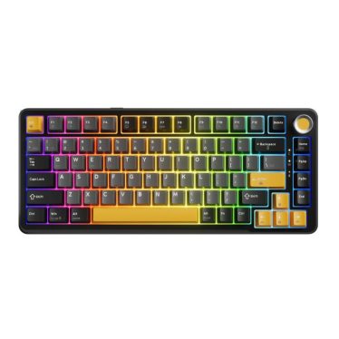 Marvo TITAN 75 Gaming Wireless Keyboard Black/Yellow HU