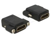 DeLock High Speed HDMI female to HDMI famale adapter Black