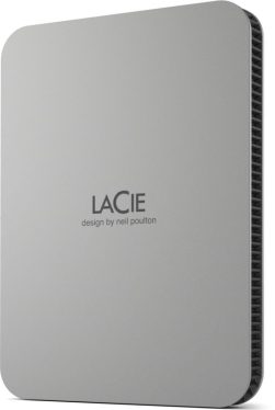 LaCie 2TB 2,5" USB3.1 Type-C Moon Silver