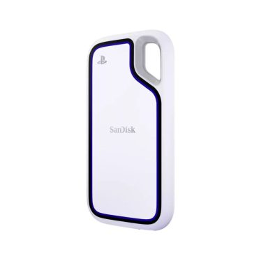 Sandisk 2TB USB3.2 Extreme Portable SSD for PlayStation 5 Console and PC White/BlueN