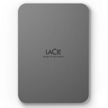 LaCie 5TB 2,5" USB3.1 Mobile Drive Secure Space Gray