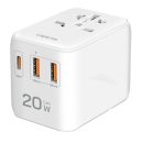 Logilink PA0356 Universal travelling power supply White