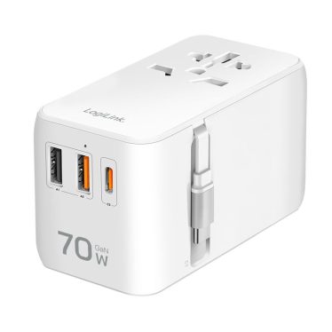 Logilink PA0357 Universal travel power supply White