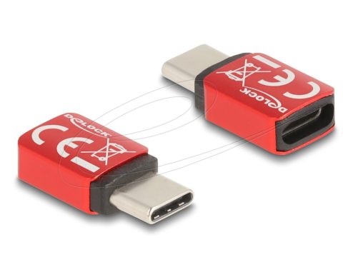 DeLock USB Data Blocker USB Type-C male to USB Type-C female 240W