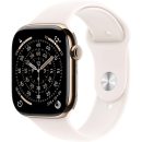  Apple Watch S11 Cellular 46mm Gold Titanium Case with Light Blush Sport Band M/L