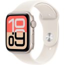   Apple Watch SE3 (2025) GPS 44mm Starlight Aluminium Case with Starlight Sport Band M/L