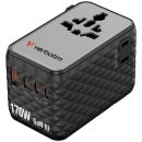   Verbatim Charge 'n' Travel 170W GaN III Universal Travel Adapter