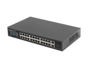   Lanberg 24X 1GB POE+/2X GB 2X SFP RACK 19" GIGABIT ETHERNET 360W