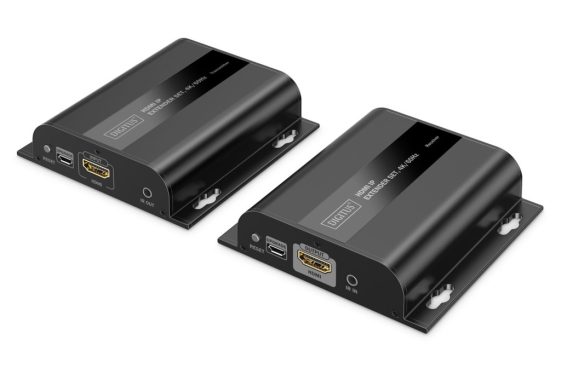 Digitus HDMI IP Extender Set 4K/60Hz Black