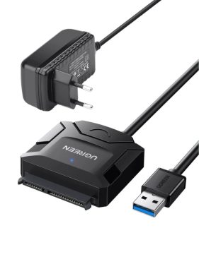 UGREEN USB3.0 to SATA Cable with UASP HDD/SSD Adapter Black UGREEN USB3.0 to SATA Cable with UASP HDD/SSD Adapter Black