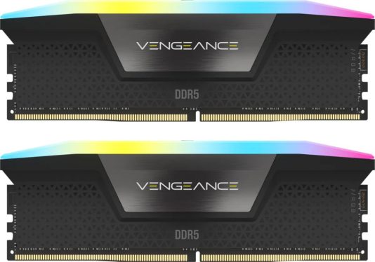 Corsair 32GB DDR5 6000MHz Kit(2x16GB) Vengeance RGB Black