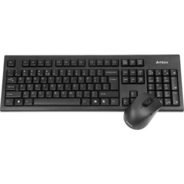 A4-Tech 7100N Wireless Keyboard Combo Black US