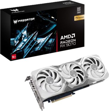 Acer RX9070 16GB Predator BiFrost OC White