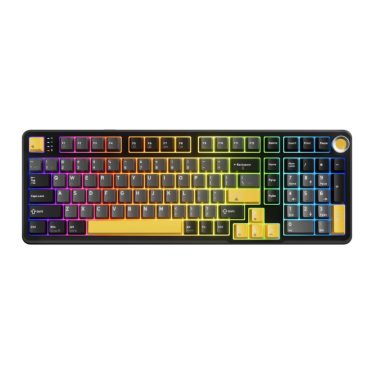Marvo TITAN 98 Gaming Wireless Keyboard Black/Yellow US Marvo TITAN 98 Gaming Wireless Keyboard Black/Yellow US