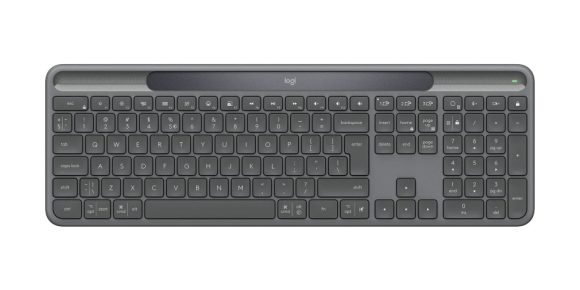 Logitech Signature Slim Solar+ K980 for Business Keyboard Graphite US