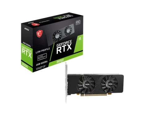 Msi RTX3050 LP E 6G OC