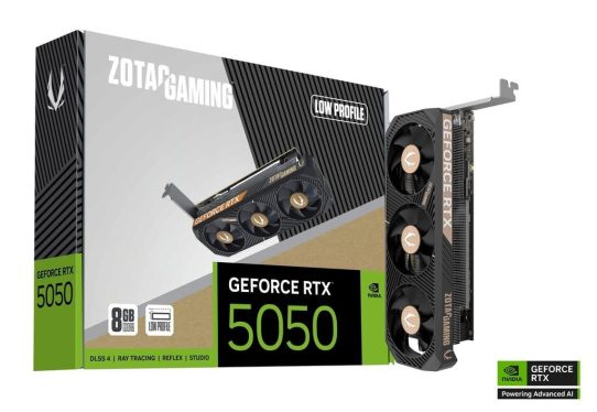 Zotac GeForce RTX5050 8GB GDDR6 Low Profile