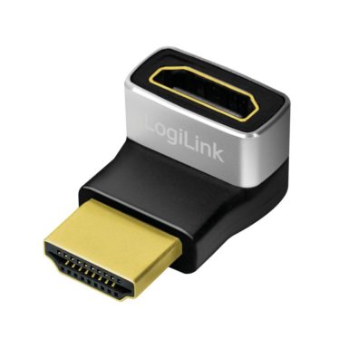 Logilink HDMI adapter 8K/60 Hz Black/Grey Logilink HDMI adapter 8K/60 Hz Black/Grey