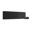   Lenovo Pro 6000 Wireless Bluetooth Multi-Mode Combo Keyboard and Mouse Black HU