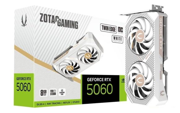 Zotac GeForce RTX5060 8GB DDR7 Twin Edge OC White