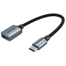 Vention USB 3.0 C Male to A Female OTG Cable 0,15m Gray