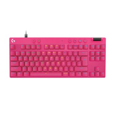 Logitech G Pro X TKL Rapid Gaming Keyboard Pink US