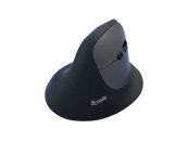 EQuip Ergonomic Dual Mode Wireless Mouse Black