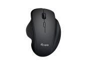 EQuip 6-Button Dual Mode Wireless Mouse Black