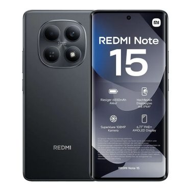 Xiaomi Redmi Note 15 128GB DualSIM Midnight Black Xiaomi Redmi Note 15 128GB DualSIM Midnight Black