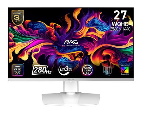 Msi 26,5" MAG 272QPW QD-OLED X28 OLED