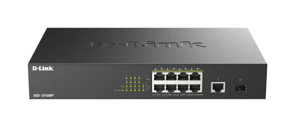 D-Link DGS-1010MP 10-Port Gigabit PoE Switch