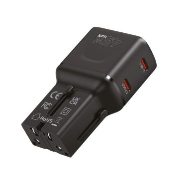 Mobile Origin 45W Travel Adapter EU/US/UK/AU PW26 Black