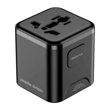 Mobile Origin Universal Travel Adapter PW30 EU/UK/US/AUS Black