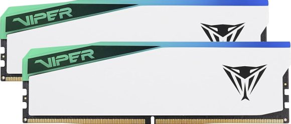 Patriot 48GB DDR5 3500MHz Kit(2x24GB) Viper Elite 5 RGB White