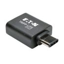 EATON Tripplite Series USB-C to USB-A Adapter Black